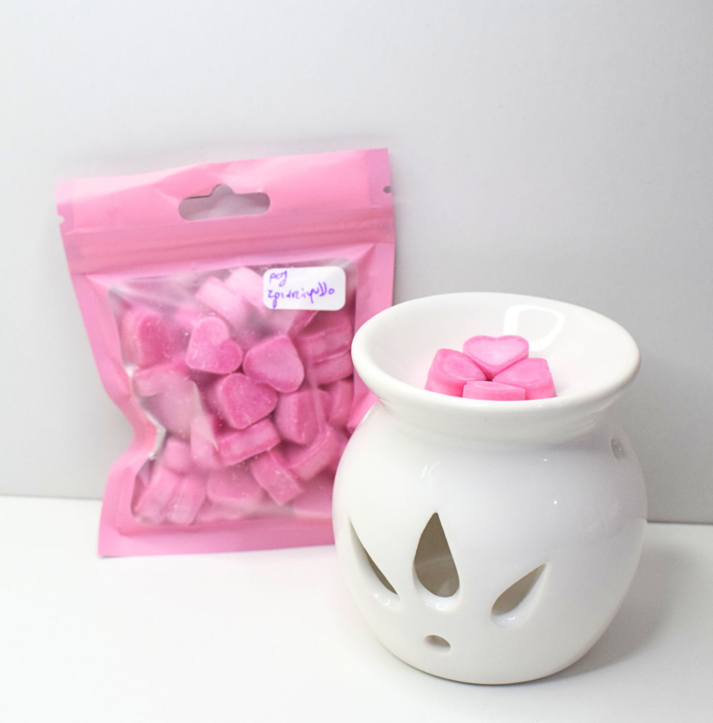 Wax bag ροζ τριαντάφυλλο 40gr