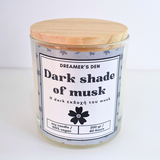 Dark shade of musk 200gr