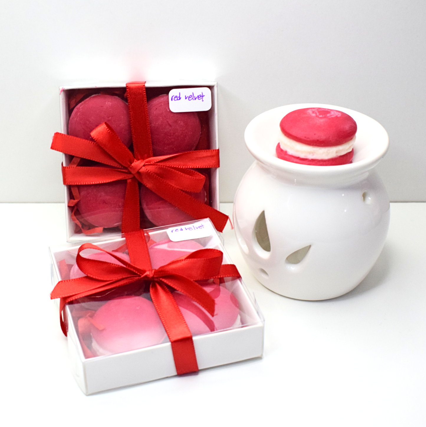 Wax box red velvet 75gr
