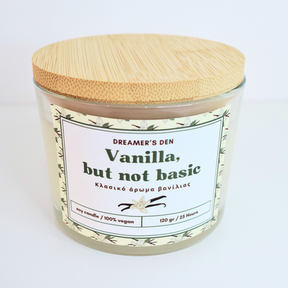 Vanilla, but not basic 120gr