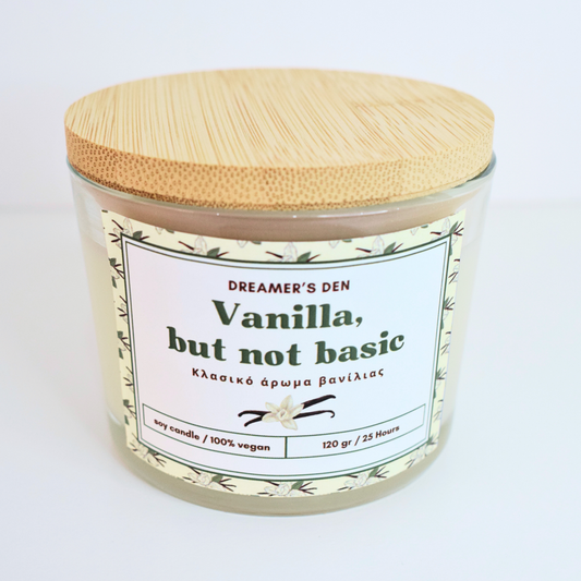 Vanilla, but not basic 120gr