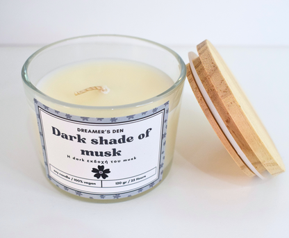 Dark shade of musk 120gr