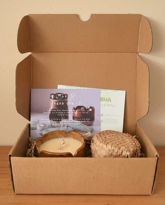 Matcha Ceramic Candle & Refill