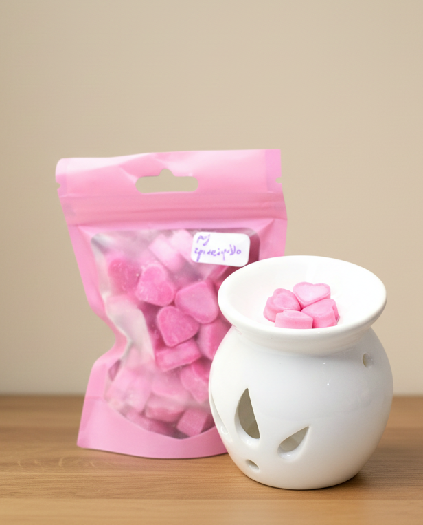 Wax bag ροζ τριαντάφυλλο 40gr