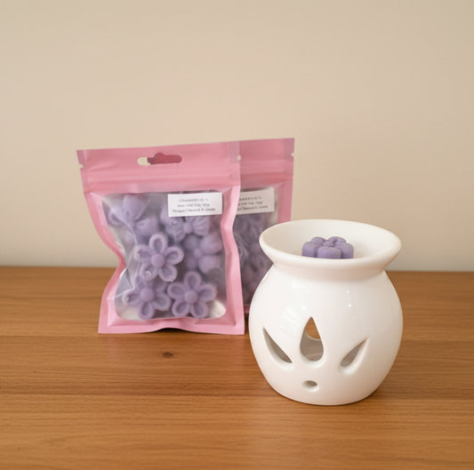 Wax bag Παιώνια & Suede 40gr