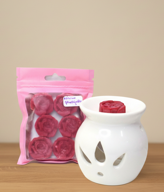 Wax bag κόκκινο τριαντάφυλλο 40gr